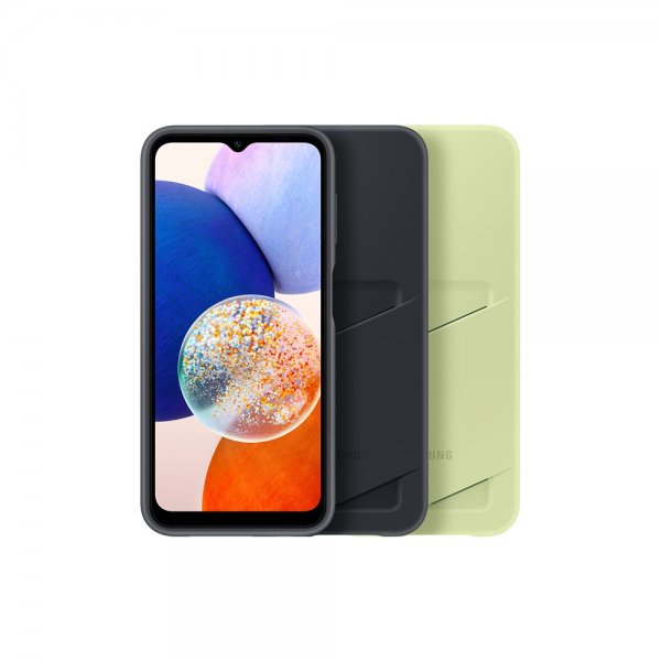 Samsung Original Galaxy A14 Skal Card Slot Case Lime