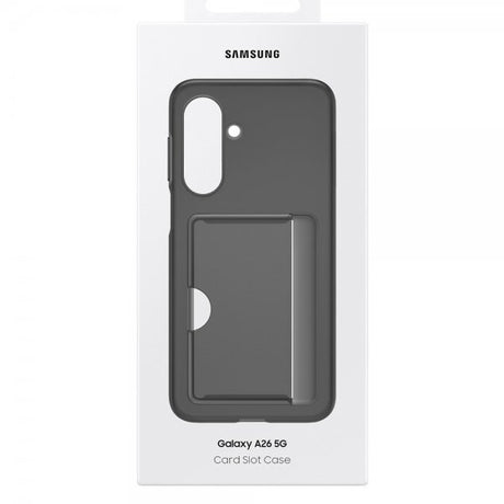Samsung Original Galaxy A26 Skal Card Slot Case Svart