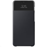Samsung Original Galaxy A32 5G Fodral Smart S View Wallet Cover Svart