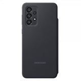 Samsung Original Galaxy A33 5G Fodral Smart S View Wallet Cover Svart