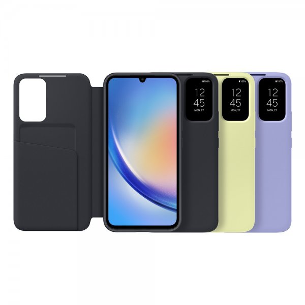 Samsung Original Galaxy A34 5G Fodral Smart View Wallet Case Lime