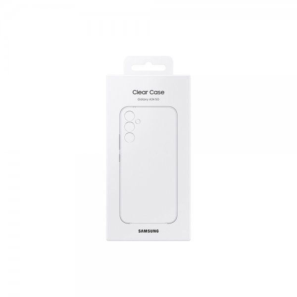 Samsung Original Galaxy A34 5G Skal Clear Case Transparent