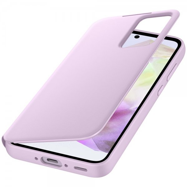 Samsung Original Galaxy A35 Fodral Smart View Wallet Case Lavender