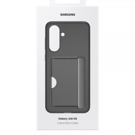 Samsung Original Galaxy A36 Skal Card Slot Case Svart