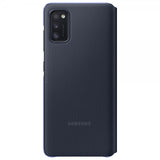 Samsung Original Galaxy A41 Fodral Smart S View Wallet Cover Svart