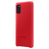 Samsung Original Galaxy A41 Skal Silicone Cover Röd