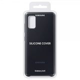 Samsung Original Galaxy A41 Skal Silicone Cover Svart
