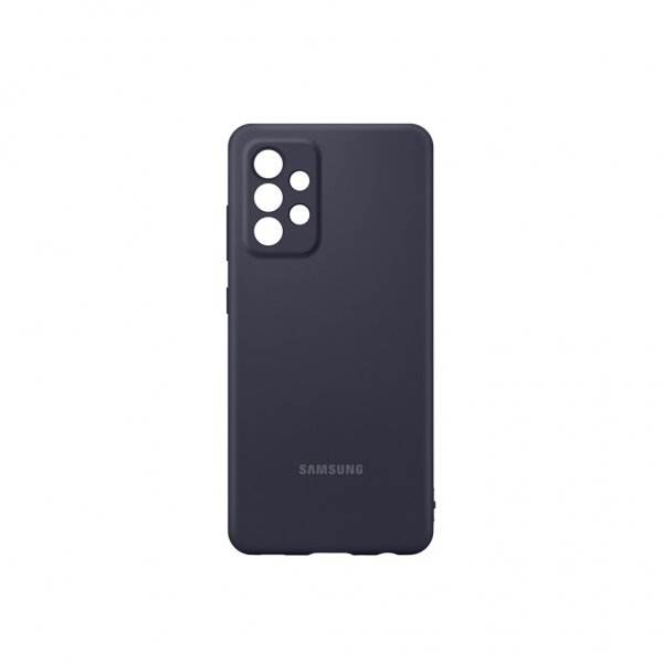 Samsung Original Galaxy A52/A52s 5G Skal Silicone Cover Svart