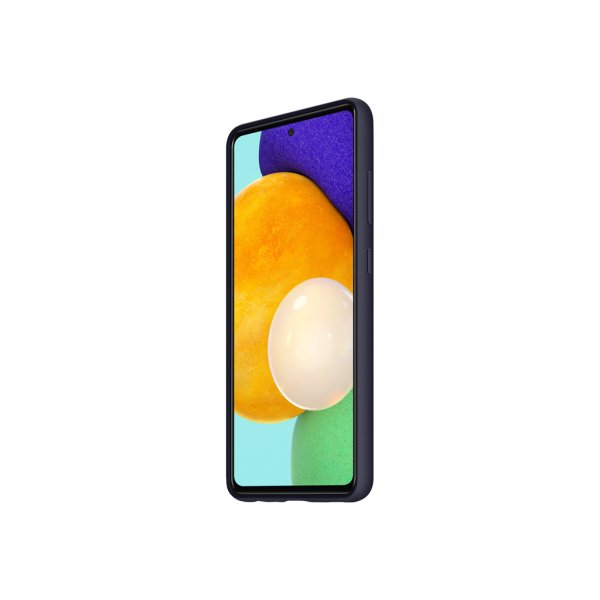 Samsung Original Galaxy A52/A52s 5G Skal Silicone Cover Svart