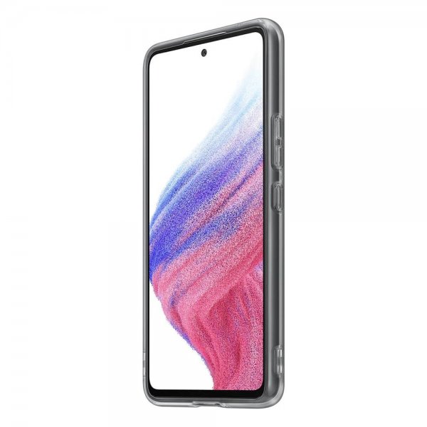 Samsung Original Galaxy A53 5G Skal Soft Clear Cover Svart