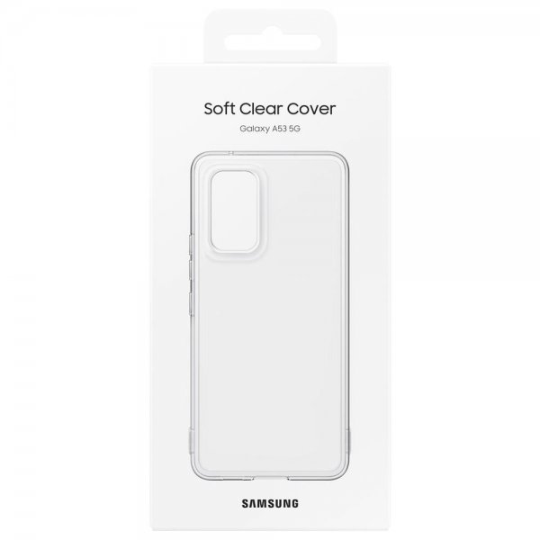 Samsung Original Galaxy A53 5G Skal Soft Clear Cover Transparent