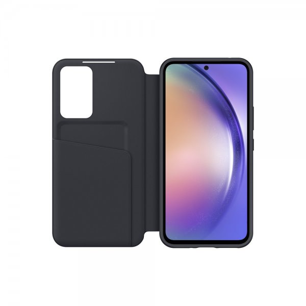 Samsung Original Galaxy A54 5G Fodral Smart View Wallet Case Svart