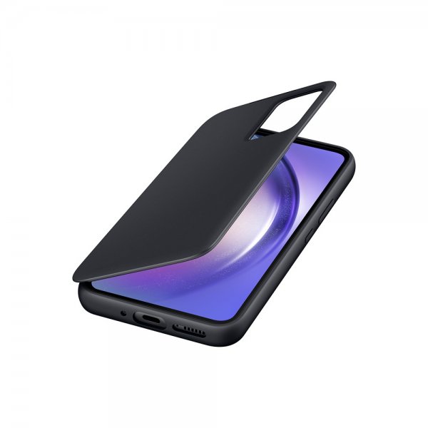 Samsung Original Galaxy A54 5G Fodral Smart View Wallet Case Svart