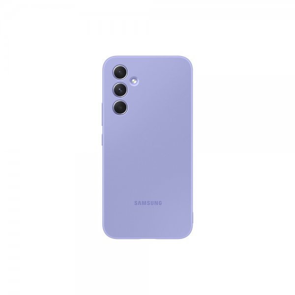 Samsung Original Galaxy A54 5G Skal Silicone Case Blueberry