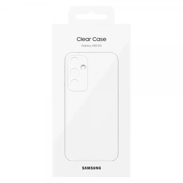 Samsung Original Galaxy A55 Skal Clear Case Transparent