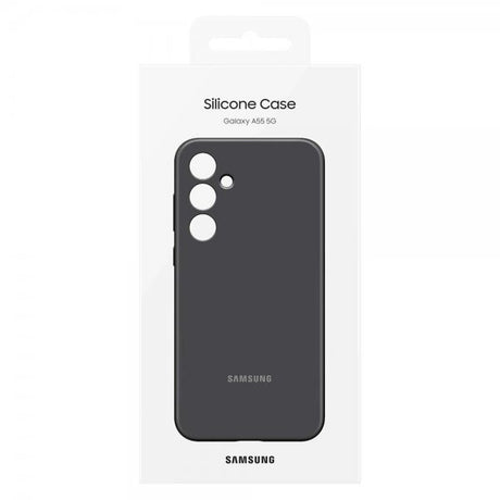 Samsung Original Galaxy A55 Skal Silicone Case Svart