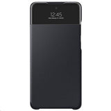 Samsung Original Galaxy A72 Fodral Smart S View Wallet Cover Svart