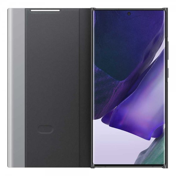 Samsung Original Galaxy Note 20 Ultra Fodral Clear View Cover Svart