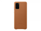 Samsung Original Galaxy S20 Plus Skal Leather Cover Brun