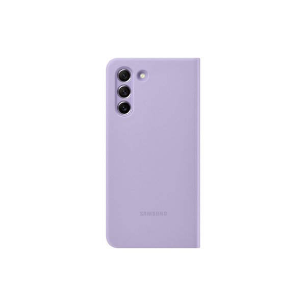 Samsung Original Galaxy S21 FE Fodral Smart Clear View Cover Lavender