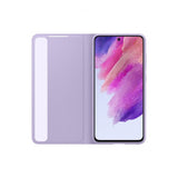 Samsung Original Galaxy S21 FE Fodral Smart Clear View Cover Lavender