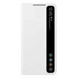 Samsung Original Galaxy S21 FE Fodral Smart Clear View Cover Vit