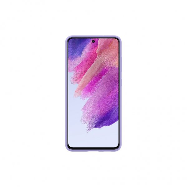 Samsung Original Galaxy S21 FE Skal Silicone Cover Lavender