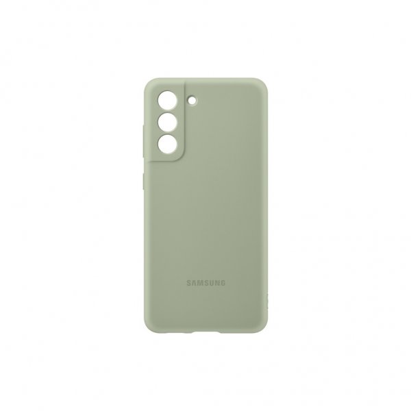 Samsung Original Galaxy S21 FE Skal Silicone Cover Olive Green