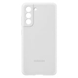 Samsung Original Galaxy S21 FE Skal Silicone Cover Vit