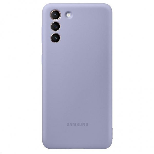 Samsung Original Galaxy S21 Skal Silicone Cover Violet