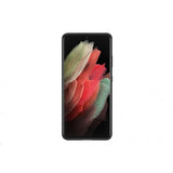 Samsung Original Galaxy S21 Ultra Skal Leather Cover Svart