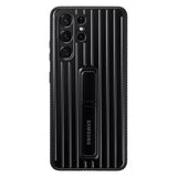 Samsung Original Galaxy S21 Ultra Skal Protective Standing Cover Svart