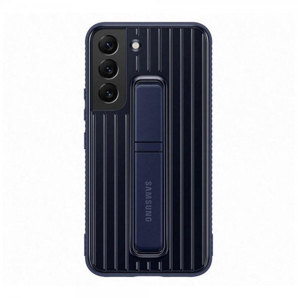 Samsung Original Galaxy S22 Plus Skal Protective Standing Cover Navy