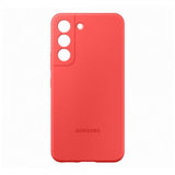 Samsung Original Galaxy S22 Skal Silicone Cover Coral