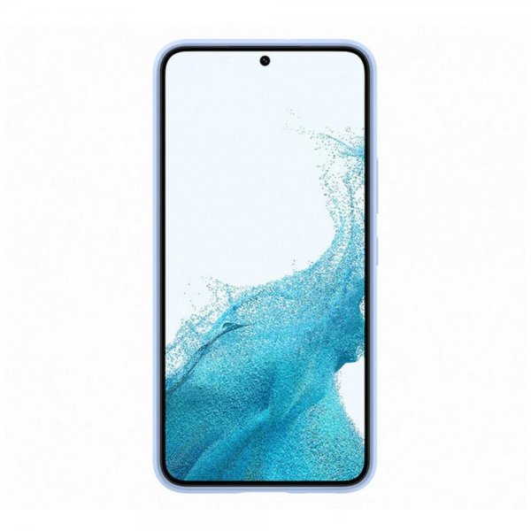 Samsung Original Galaxy S22 Skal Silicone Cover Sky Blue
