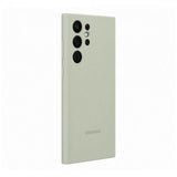 Samsung Original Galaxy S22 Ultra Skal Silicone Cover Olive Green