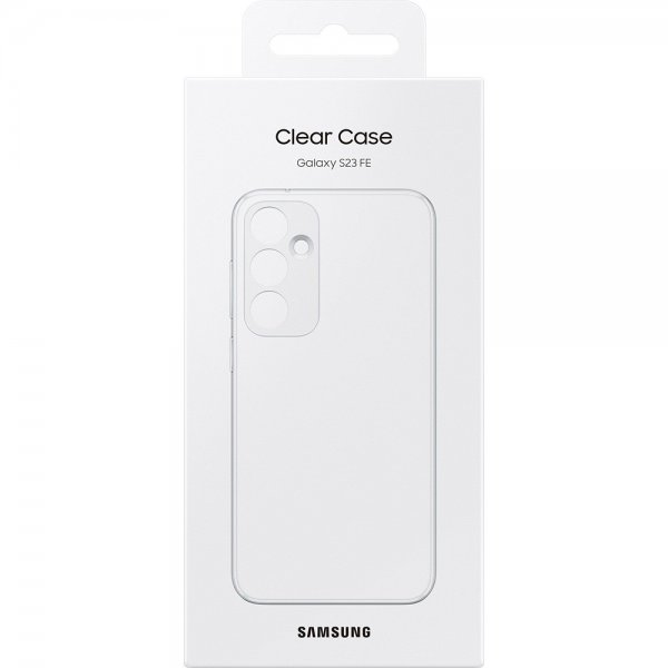 Samsung Original Galaxy S23 FE Skal Clear Case Transparent