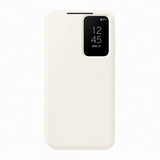 Samsung Original Galaxy S23 Fodral Smart View Wallet Case Cream