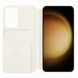Samsung Original Galaxy S23 Plus Fodral Smart View Wallet Case Cream