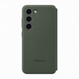Samsung Original Galaxy S23 Fodral Smart View Wallet Case Khaki