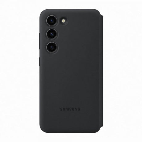 Samsung Original Galaxy S23 Plus Fodral Smart View Wallet Case Svart