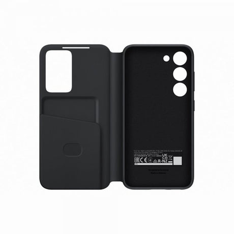 Samsung Original Galaxy S23 Plus Fodral Smart View Wallet Case Svart
