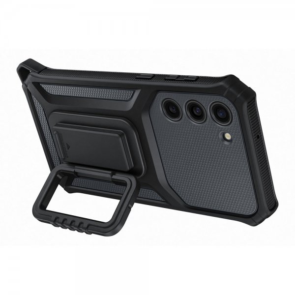 Samsung Original Galaxy S23 Plus Skal Rugged Gadget Case Svart