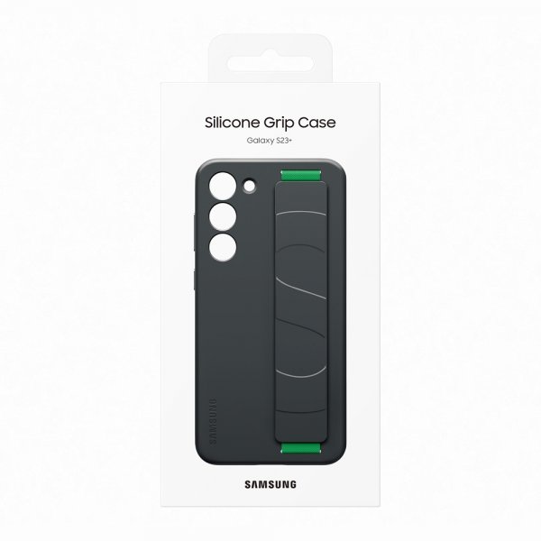 Samsung Original Galaxy S23 Plus Skal Silicone Grip Case Svart
