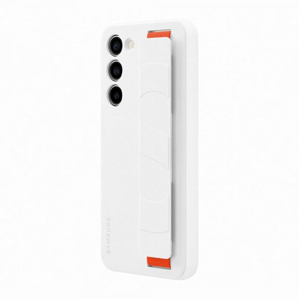 Samsung Original Galaxy S23 Plus Skal Silicone Grip Case Vit