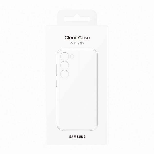 Samsung Original Galaxy S23 Skal Clear Case Transparent