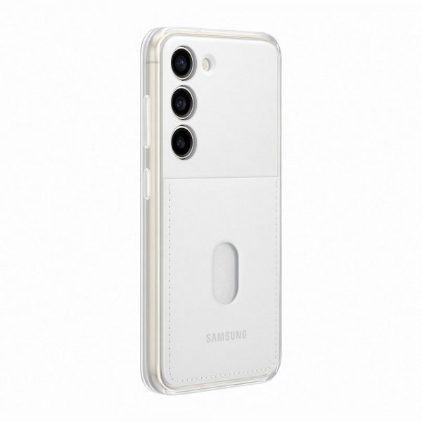 Samsung Original Galaxy S23 Skal Frame Case Vit