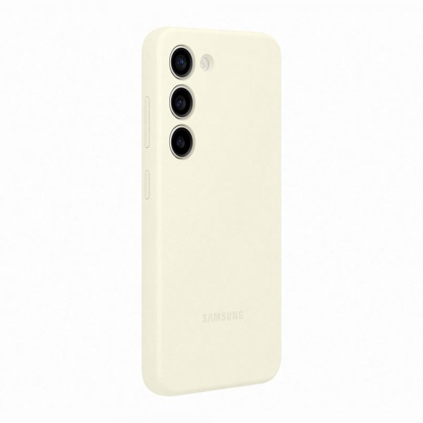 Samsung Original Galaxy S23 Skal Silicone Cover Cotton