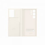 Samsung Original Galaxy S23 Ultra Fodral Smart View Wallet Case Cream
