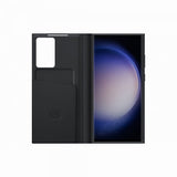 Samsung Original Galaxy S23 Ultra Fodral Smart View Wallet Case Svart